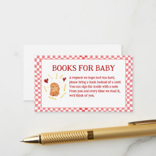 Tarjeta De Recepción A Little Nugget on the Way Baby Shower