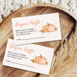 Tarjeta De Recepción a Little Pumpkin is on the Way, Baby Shower