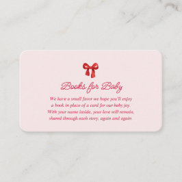 Tarjeta De Recepción A Little Sweetheart Valentine Coquette Baby Shower