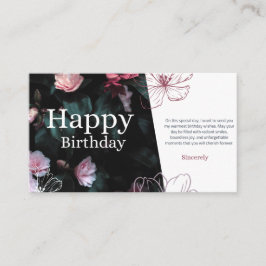 Tarjeta De Recepción A mi querida esposa en tu día especial