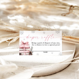 Tarjeta De Recepción A New Chapter Begins Baby Shower, Diaper Raffle