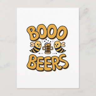 Tarjeta De Recepción Abejas Boo