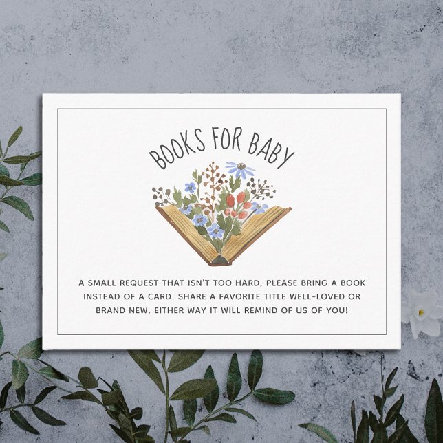 Tarjeta De Recepción Abrir la solicitud de libro de Baby Shower (Subido por el creador)