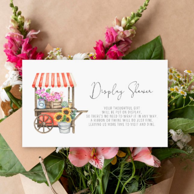 Tarjeta De Recepción Acaba de salir al mercado - Display Shower (Subido por el creador)