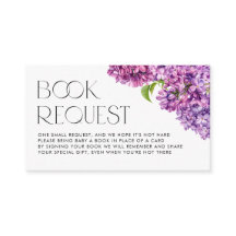 Acuarela Flores Lilac Solicitud Libros