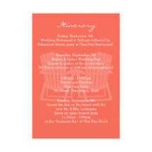 Adirondack Chairs Coral Intinerary