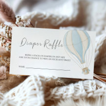 Adventure Awaits Baby Shower Diaper Raffle