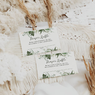 Tarjeta De Recepción Adventure Begin Woodland Deer Baby Boy Shower