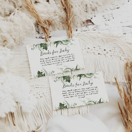 Tarjeta De Recepción Adventure Begin Woodland Deer Baby Boy Shower