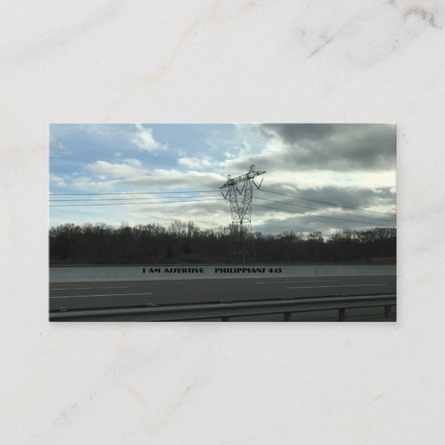 Tarjeta De Recepción Affirmation Cards (Anverso)