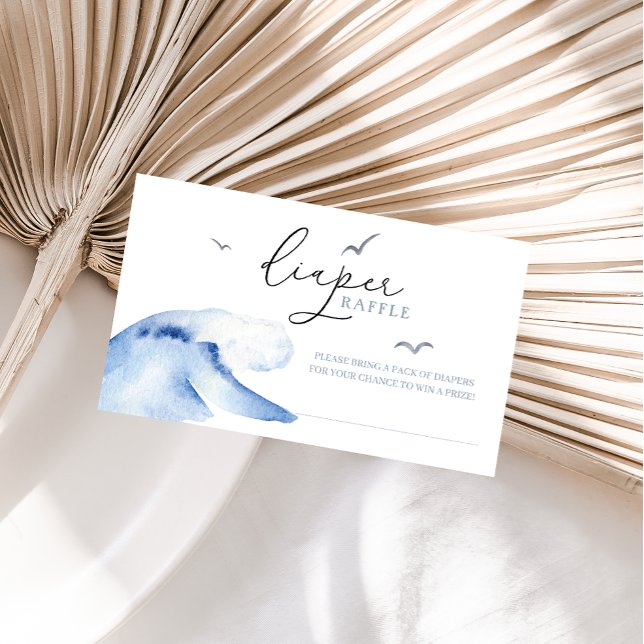 Tarjeta De Recepción Ajena náutica mínima para el pañal del niño hoy (Subido por el creador)