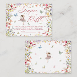 Tarjeta De Recepción Alas y vueltas Alas mágicas Baby Shower Pañal