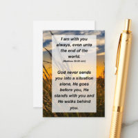 Alfombra. 28:20 Siempre estoy contigo, hasta el fi