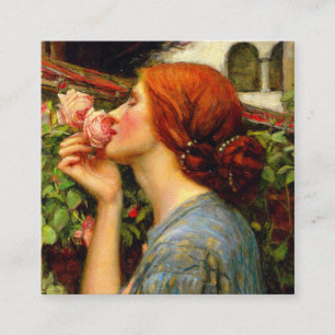 Tarjeta De Recepción Alma de la Rosa John William Waterhouse