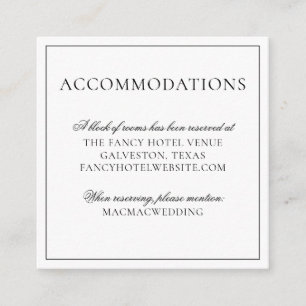 Tarjeta De Recepción Alojamiento Boda de verano de piña tropical