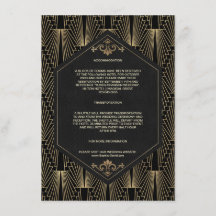 Alojamiento de boda Glam Roaring 20s Gatsby