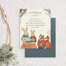 Tarjeta De Recepción Alojamiento de solicitud de libro de Storybook Woo