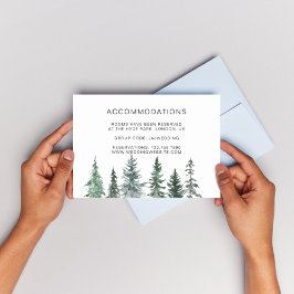 Tarjeta De Recepción Alojamiento Hotel Botánico de Linternas de Pinos