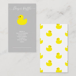 Tarjeta De Recepción Alojamiento para boletos Raffle Raffle de pato ama