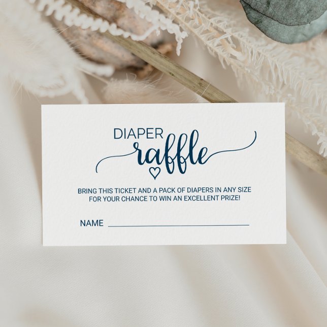 Tarjeta De Recepción Alojamiento simple de caligrafía naval Diaper Raff (Subido por el creador)
