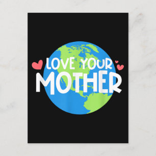 Tarjeta De Recepción Ama el Día de la Madre Tierra
