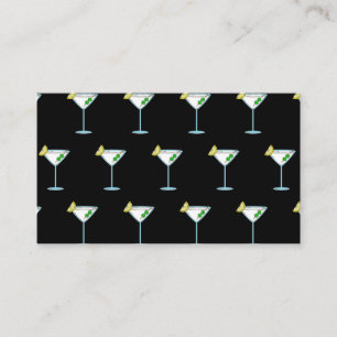 Tarjeta De Recepción Amantes de Martini Copa de cóctel Barman Alcohol