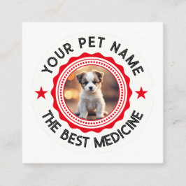 Tarjeta De Recepción Amantes de mascotas editables personalizadas