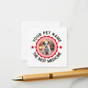 Tarjeta De Recepción Amantes de mascotas editables personalizadas