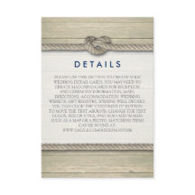 Amarrando Los Detalles De La Boda Rustica De Knot