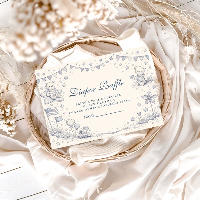 Tarjeta De Recepción American Boy All American Diapper Raffle (Subido por el creador)