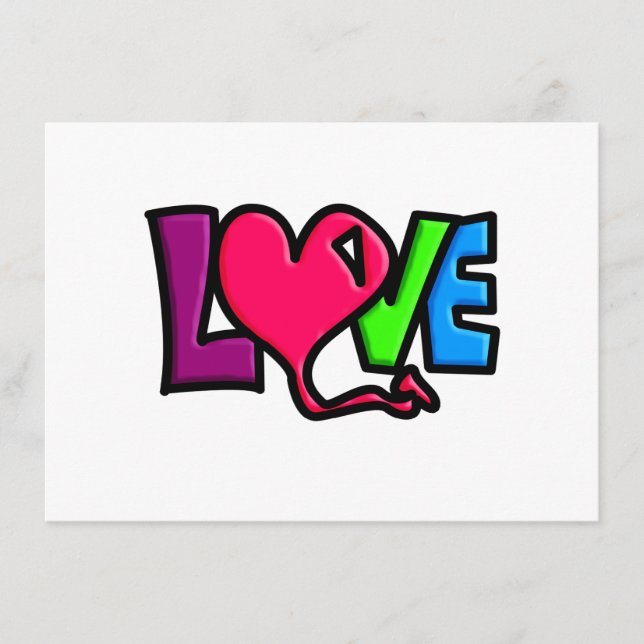 Tarjeta De Recepción Amor (Anverso)