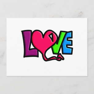 Tarjeta De Recepción Amor