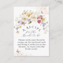Amor en flor Wildflower Rustic Bridal Shower