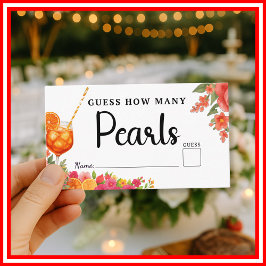 Tarjeta De Recepción Amor en la primera ducha de novias en el juego de 