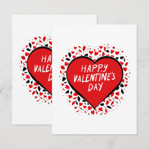 Tarjeta De Recepción Amor Infinito en el Día de San Valentín