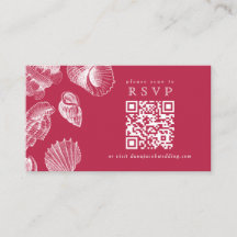 Analizar código QR VIva Magenta Nautical Seashell 