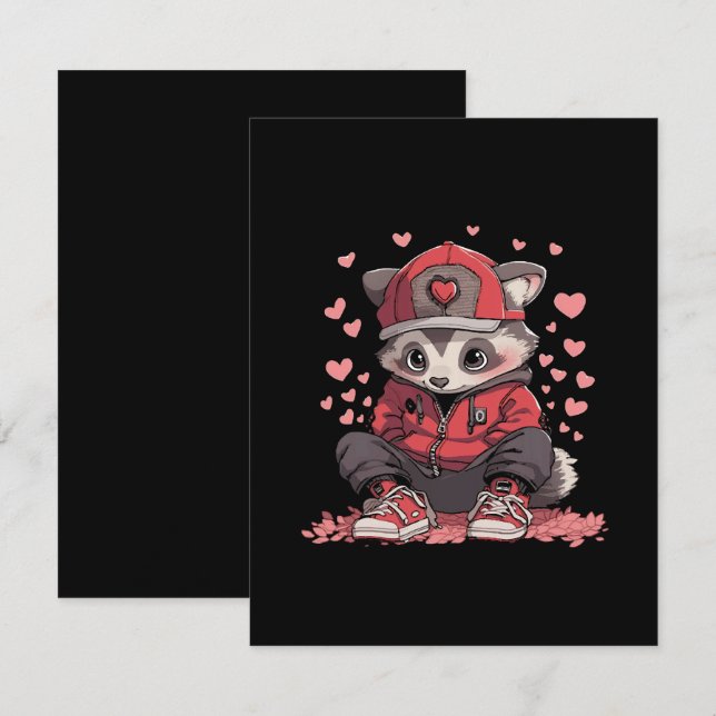 Tarjeta De Recepción Andy de moda (Anverso / Reverso)