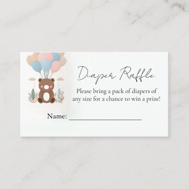 Tarjeta De Recepción Animal Cub Boho Podemos Esperar A Baby Shower (Anverso)