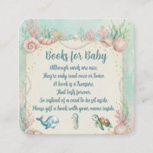 Animales Bajo el Mar Aquamarine Baby Shower