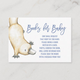 Tarjeta De Recepción Animales de Australia | Platypus Books for Baby