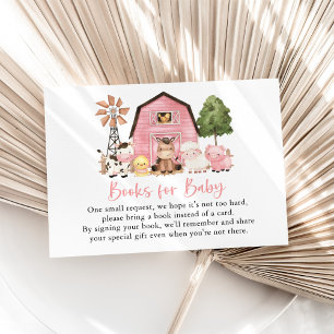 Tarjeta De Recepción Animales de granja, Animales lindos, Granero, Libr