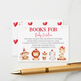 Tarjeta De Recepción Animales de invierno, libros para bebés, bibliotec