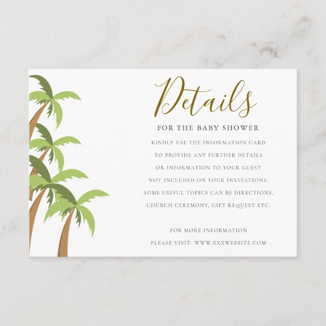 Tarjeta De Recepción Animales forestales de Woodland (Anverso)