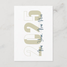 Tarjeta De Recepción Año Nuevo, Vibe Nuevo