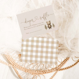 Tarjeta De Recepción Apenas Podemos Esperar A La Raffle De Carbón De Os