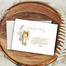 Tarjeta De Recepción Apenas Podemos Esperar Libros Boho Para Bebé 