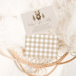 Tarjeta De Recepción Apenas Podemos Esperar Libros De Oso De Woodland P