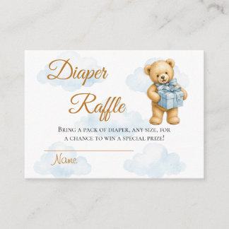 Tarjeta De Recepción Apenas Podemos Esperar Oso de Peluche Baby Shower