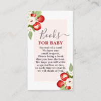 Apple de nuestros Ojos Baby Shower Libros para beb