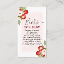 Apple de nuestros Ojos Baby Shower Libros para beb